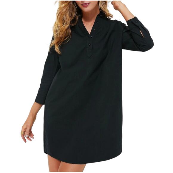 Pomander Place Dresses & Skirts - Tuckernuck Pomander Place Black Polly Dress Pullover Shirt Style Cotton XXL NWOT